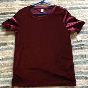Old Navy velvet shirt